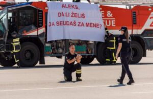 Prosidba na niškom aerodromu: Romantični početak zajedničkog života Prosidba na niškom aerodromu