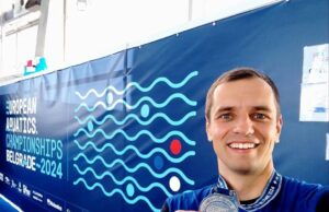 Niški profesor na GAF-u vicešampion Evrope u plivanju dr Vuk Milošević