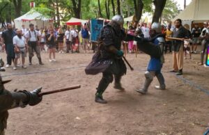 Vitezovi oživeli u Niškoj Banji: Festival starih zanata i veština Borba vitezova