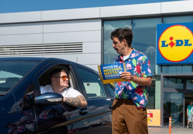 Lidl Hoćeš da menjamo mesta Pomeri se s mesta