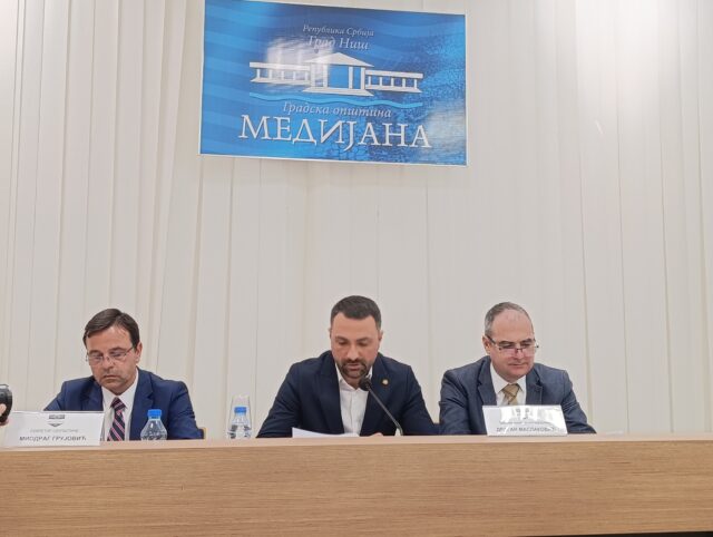 Miomir Grujović, Miloš Nešić i Dejan Maslaković