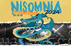 „Nisomnia“ 27. i 28. avgusta u Banovini. Nastupiće Ničim izazvan, Orthodox Celts… Nisomnija 2024