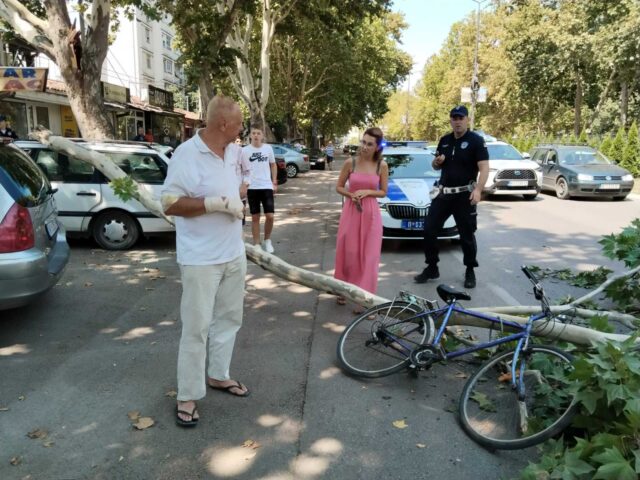 Povređeni biciklista