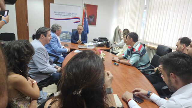 Prijem kod predsednika skupštine grada Niša