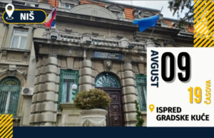 9. avgusta protest u Nišu protiv Rio Tinta Protest protiv iskopavanja Litijuma