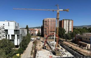 Napreduju radovi na izgradnji druge zgrade NTP-a, završena temeljna ploča Radovi NTP-a 2.