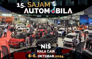 XV Sajam Automobila u Nišu od 4. do 6. oktobra Sajam automobila Niš