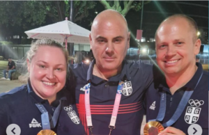 Miljan Angelov brine o bezbednosti srpskih olimpijaca Zorana Arunović, Miljan Angelov i Damir Mikec