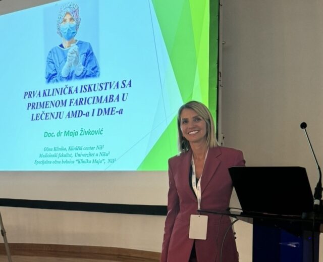 Doc. dr Maja Živković o žutoj mrlji na nacionalnom kongresu Doc. dr Maja Živković o žutoj mrlji na nacionalnom kongresu