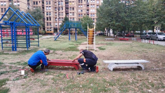 JKP „Mediana“ Niš – Reparacija i održavanje dečijih mobilijara JKP „Mediana“ Niš – Reparacija i održavanje dečijih mobilijara