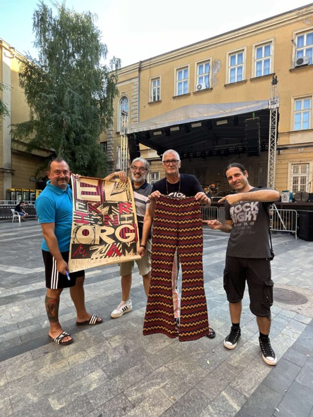 Pantalone i poster Električni orgazam