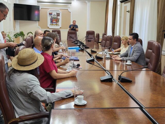 Prijem za učesnike Likovne kolonije Sićevo