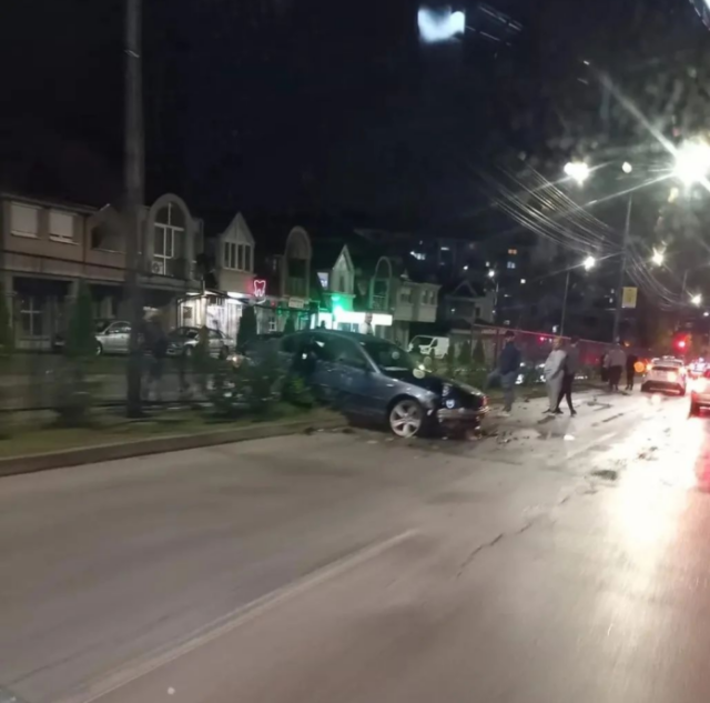 Saobraćajna nezgoda na Matejevačkom putu Saobraćajna nezgoda na Matejevačkom putu