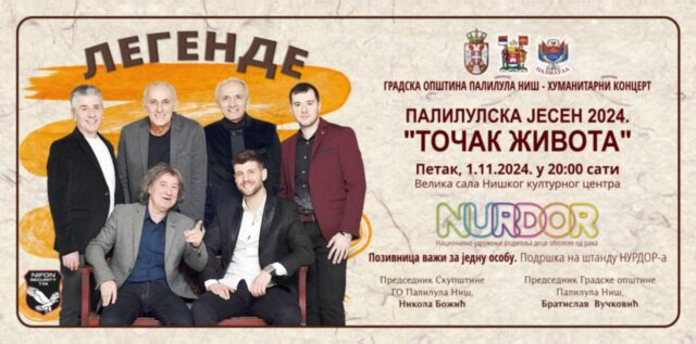 Humanitarni koncert Gradska opština Palilula Humanitarni koncert Gradska opština Palilula