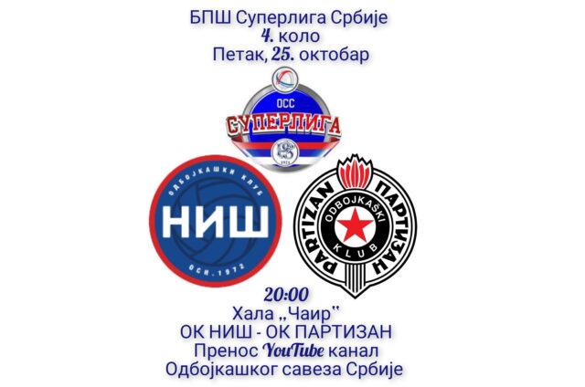 OK Niš - Ok Partizan