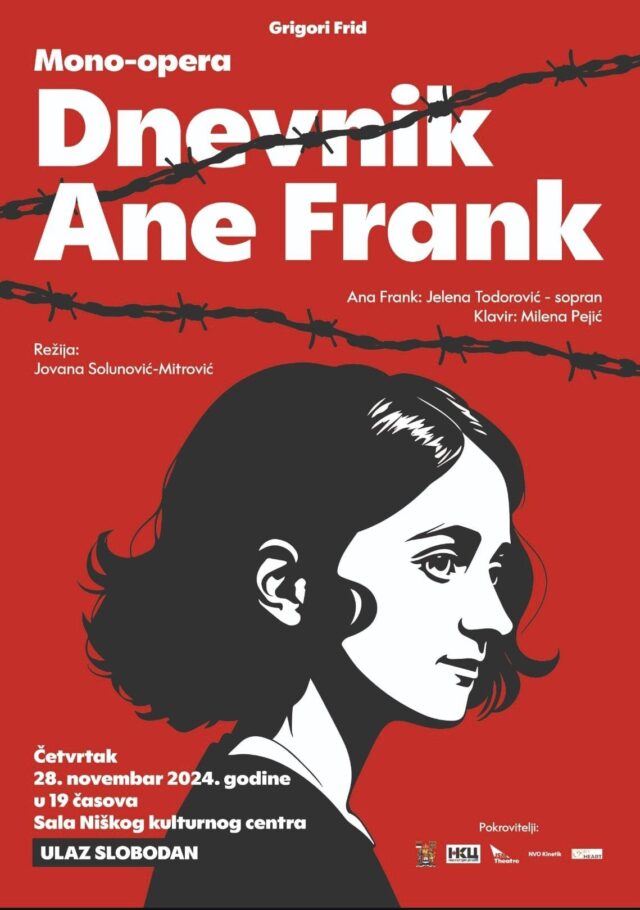 Mono-opera Dnevnik Ane Frank Mono-opera Dnevnik Ane Frank