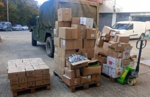 Pripadnici 63. padobranske brigade dali doprinos akciji Eparhije „Da ne bude gladnih” Donacija pripadnika 63. padobranske brigade