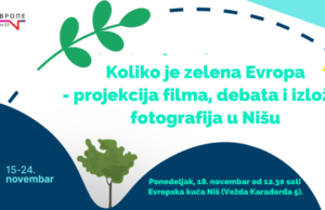 Koliko je zelena Evropa – projekcija filma, debata i izložba fotografija u Nišu Koliko je zelena Evropa