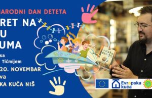 Književno druženje sa Stefanom Tićmijem u Nišu povodom Dana deteta Susret na rubu razuma