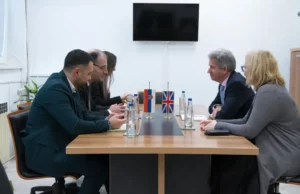 Ambasador Ujedinjenog Kraljevstva posetio Gradsku opštinu Medijana Ambasador Ujedinjenog Kraljevstva posetio Gradsku opštinu Medijana