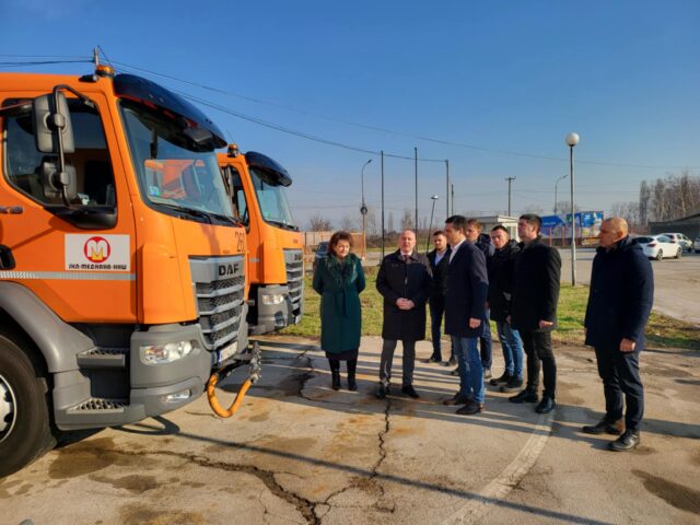 Gradonačelnik u obilasku JKP Mediane