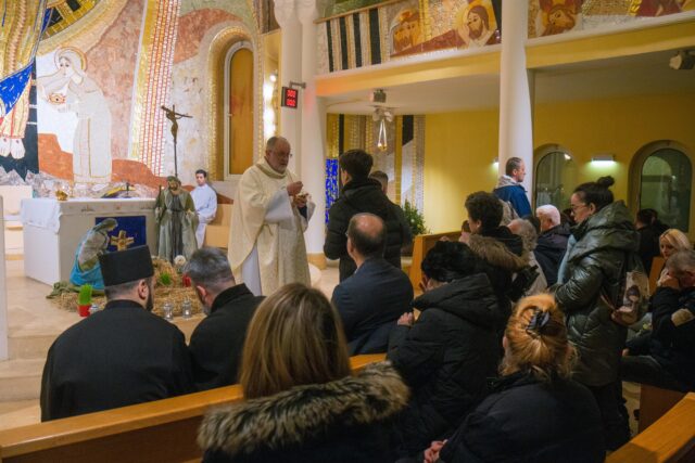 Misa u Crkvi Uzvišenja Svetog Križa u Nišu