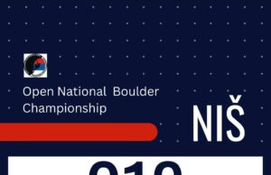 Niš domaćin Otvorenog državnog prvenstva u sportskom penjanju Otvoreno državno prvenstvo u sportskom penjanju