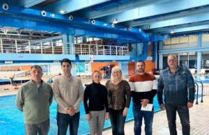 Predstavnici plivačkog saveza posetili SC “Čair” SC Čair poseta plivačkog saveza