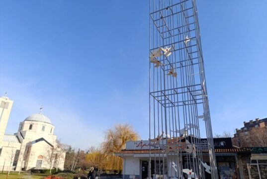 Pavlović: Spomenik nenasilju mora imati prioritet u 2026. godini Spomenika nenasilju