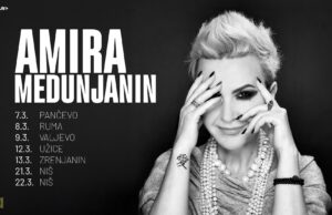 Početak proleća uz dva koncerta AMIRE MEDUNJANIN u Nišu! Amira Medunjanin