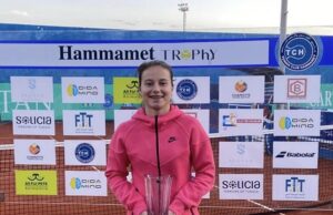 ANASTASIJA CVETKOVIĆ (TAŽ) JE ŠAMPIONKA TUNISA Anastasija Cvetković (TAŽ), Tunis