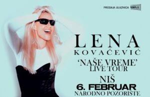 Lena Kovačević u Nišu: Koncert za pamćenje 6. februara Lena Kovačević