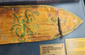 Bojanić: SKROMNA POSTAVKA I PODACI O KOSOVSKOM BOJU U VOJNOM MUZEJU U ISTANBULU (video) Muratova zastava