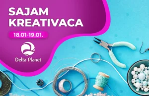 Sajam kreativaca za vikend u Delta planetu Sajam kreativaca Niš