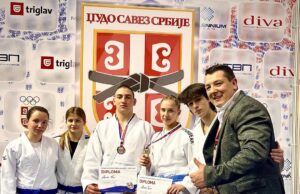 Džudistkinja „Kinezisa” Anđela Simić šampionka Srbije Džudo klub Kinezis