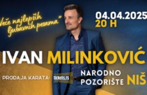 Veče najlepših ljubavnih pesama sa Ivanom Milinkovićem (VIDEO) Ivan Milanković