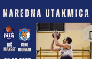 Svi u „Duška”: KK Niš dočekuje Beko iz Beograda KK Niš vs KK Beko Beograd