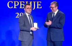 GSLU Niš, profesor Tanasić i dr Maričić dobitnici odlikovanja za Dan državnosti Odlikovani iz Niša za Dan državnosti