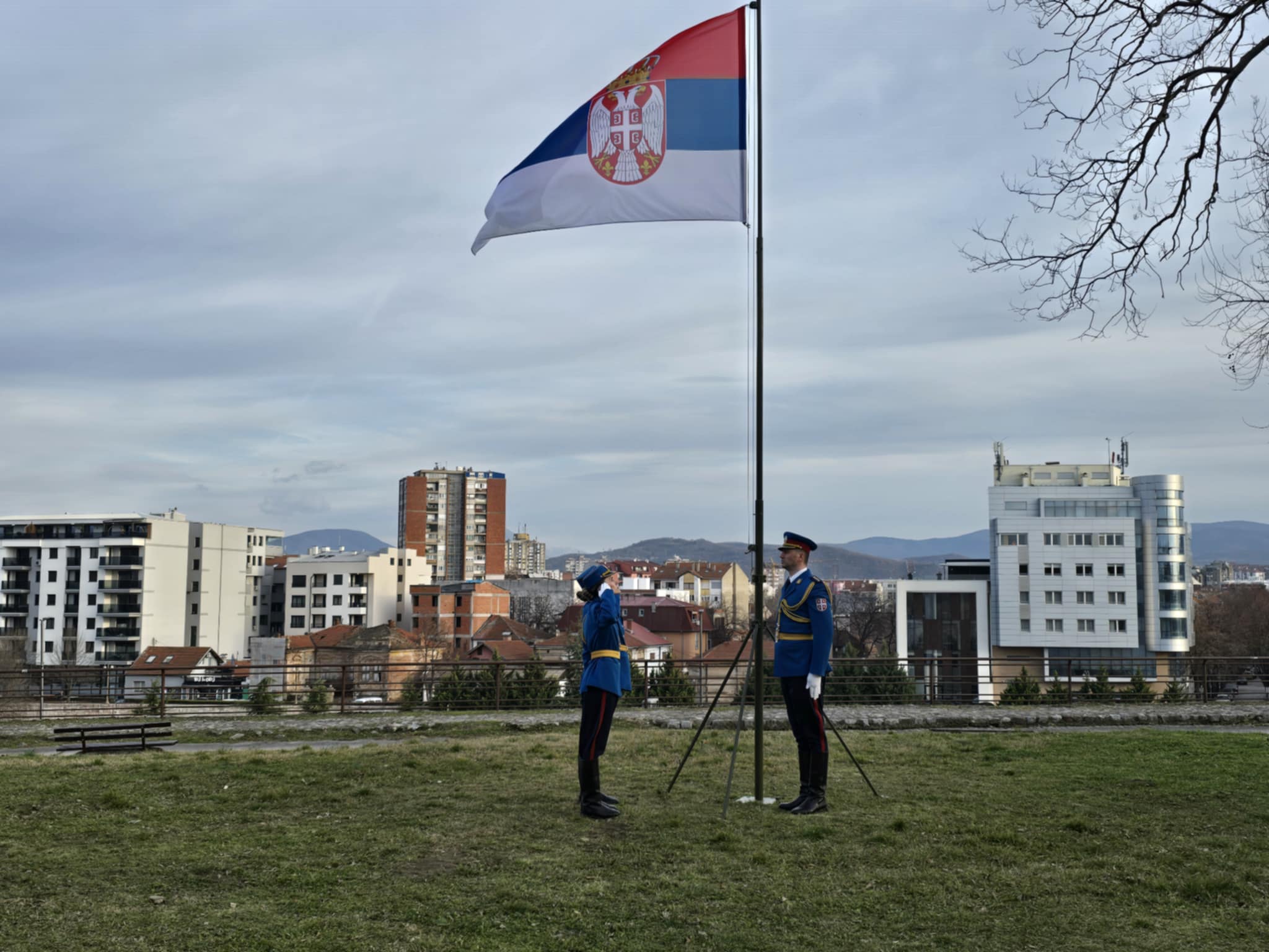 Podizanje Srpske zastave