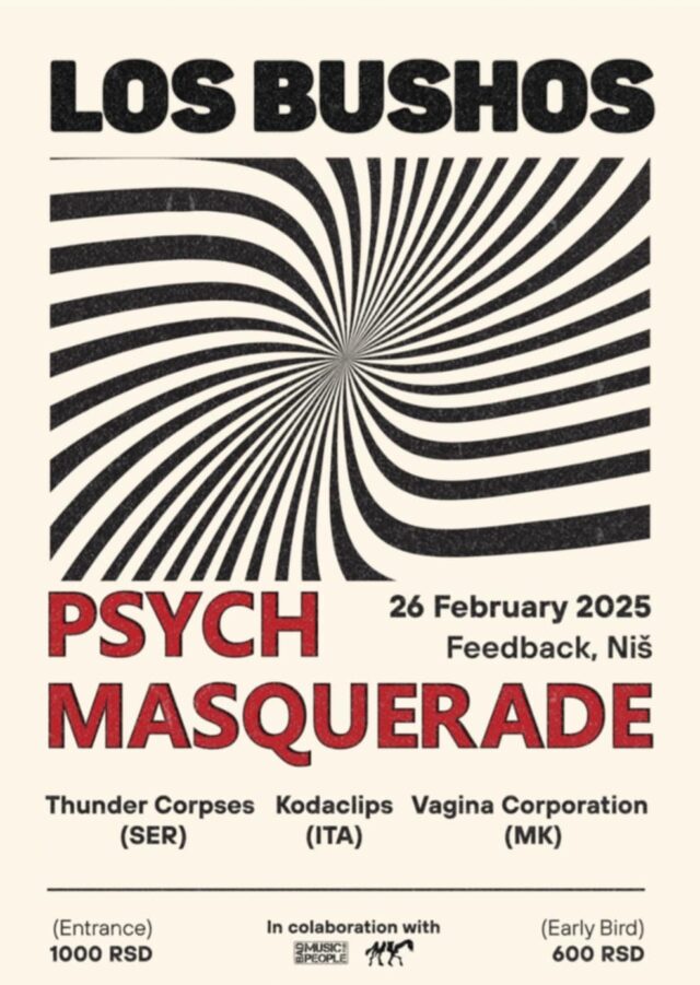 Prvi Psych Masquerade koncert u Nišu