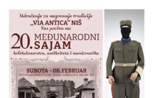Jubilarni 20. Sajam kolekcionarstva, antikviteta i numizmatike u subotu u Domu Vojske Sajam kolekcionarstva, antikviteta i numizmatike