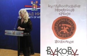 Vukova nagrada direktorki Narodne biblioteke Niš Vukova nagrada direktorki Narodne biblioteke Niš