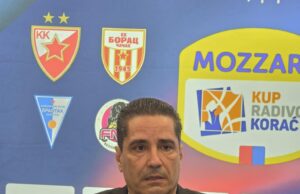 Sferopulos: Čestitam mojim igračima na novom trofeju. Nije lako pobediti Partizan dva puta u 15 dana janis Sferopulos