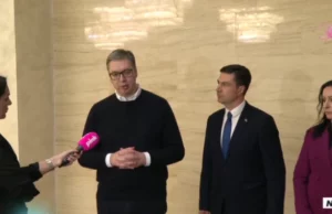 Predsednik Vučić: Niš se pretvorio u divljanje fašista Aleksandar Vučić, Dragoslav Pavlović i Jelena Žarić Kovačević