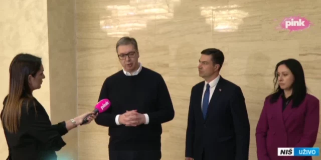 Aleksandar Vučić, Dragoslav Pavlović i Jelena Žarić Kovačević