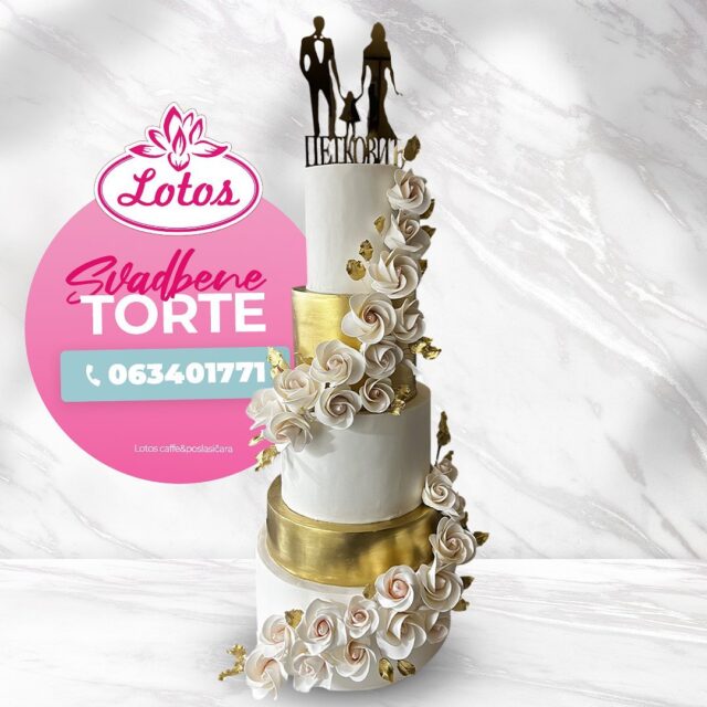 Caffe Polastičara Lotos svadbene torte Caffe Polastičara Lotos svadbene torte