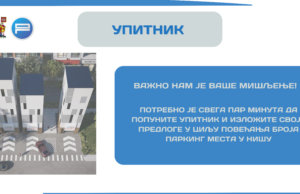 Parking servis predlaže ideje za nova parking-mesta, Nišlije daju svoja mišljenja kroz upitnik Grad Niš - JKP Parking servis