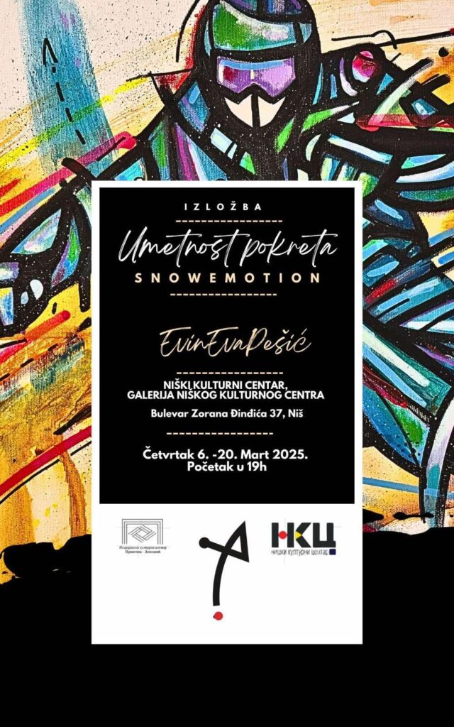 Izložba slikarke Evin Eve Pešić u Galeriji NKC-a