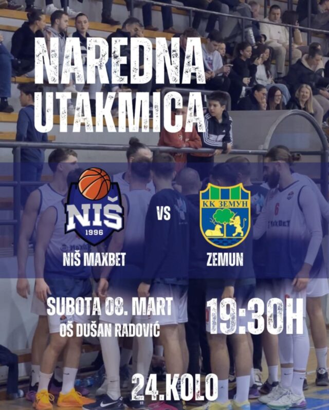 KK Niš Max Bet vs KK Zemun