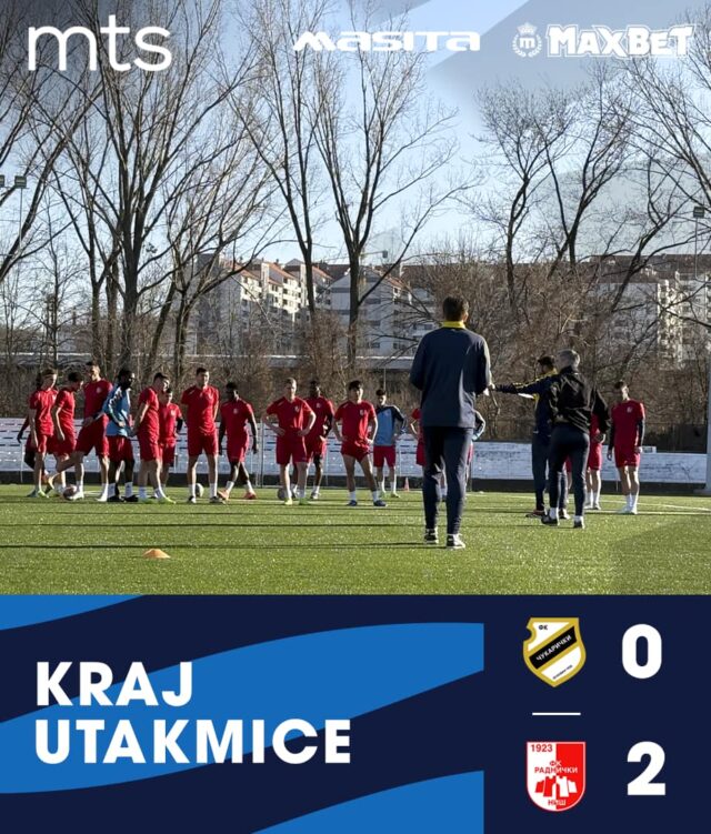 OFKS BEOGRAD 0 - 2 FK RDNIČKI NIŠ